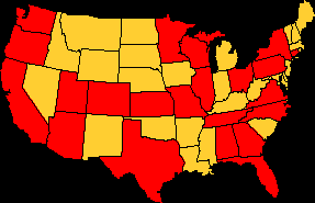 USA map